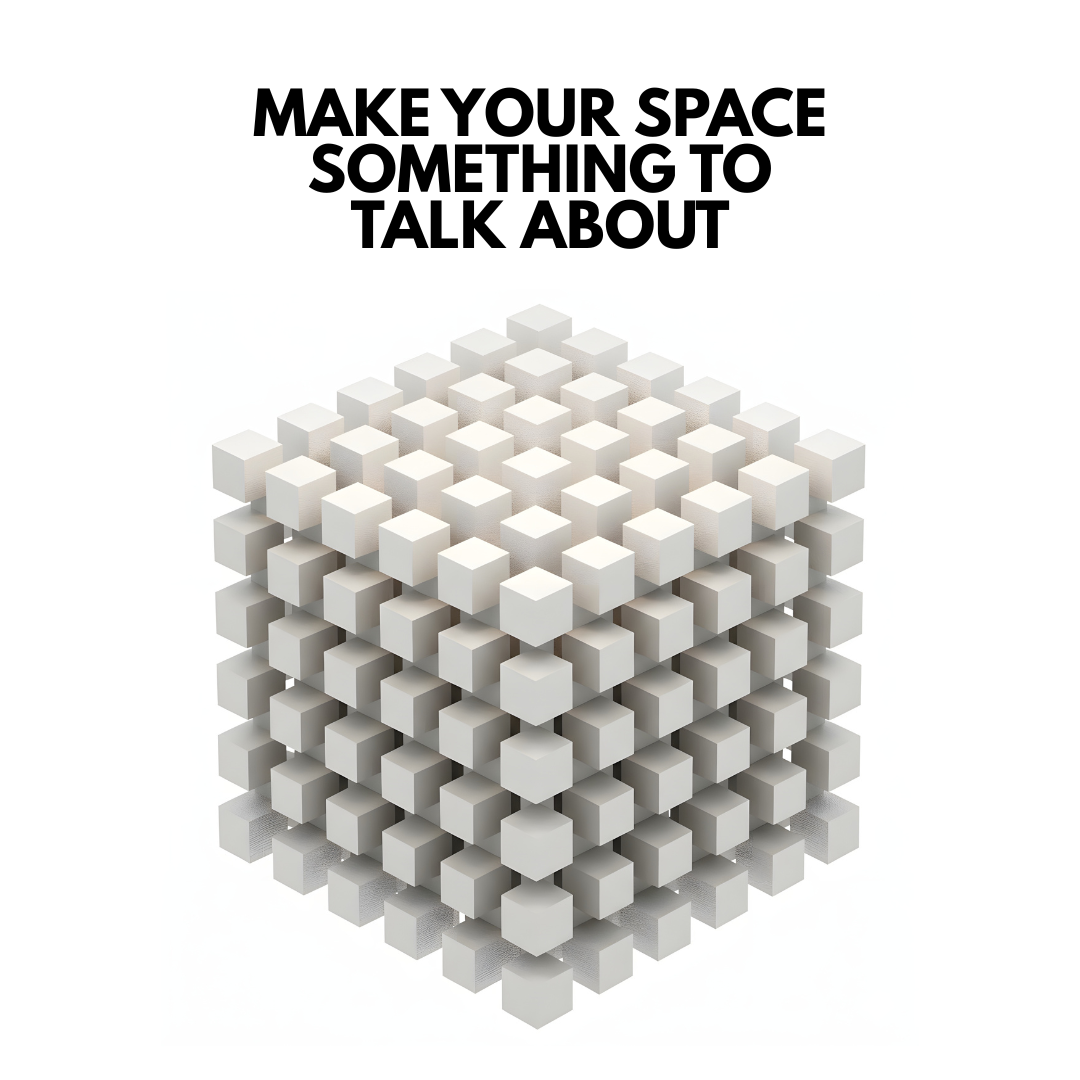 3D CUBE ILLUSION STICKER - MINI CUBES